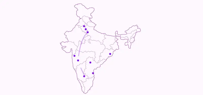 Zippee Logistics Map